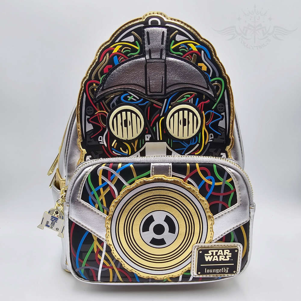 Loungefly Star Wars C-3PO Glow-in-the-Dark Mini Backpack